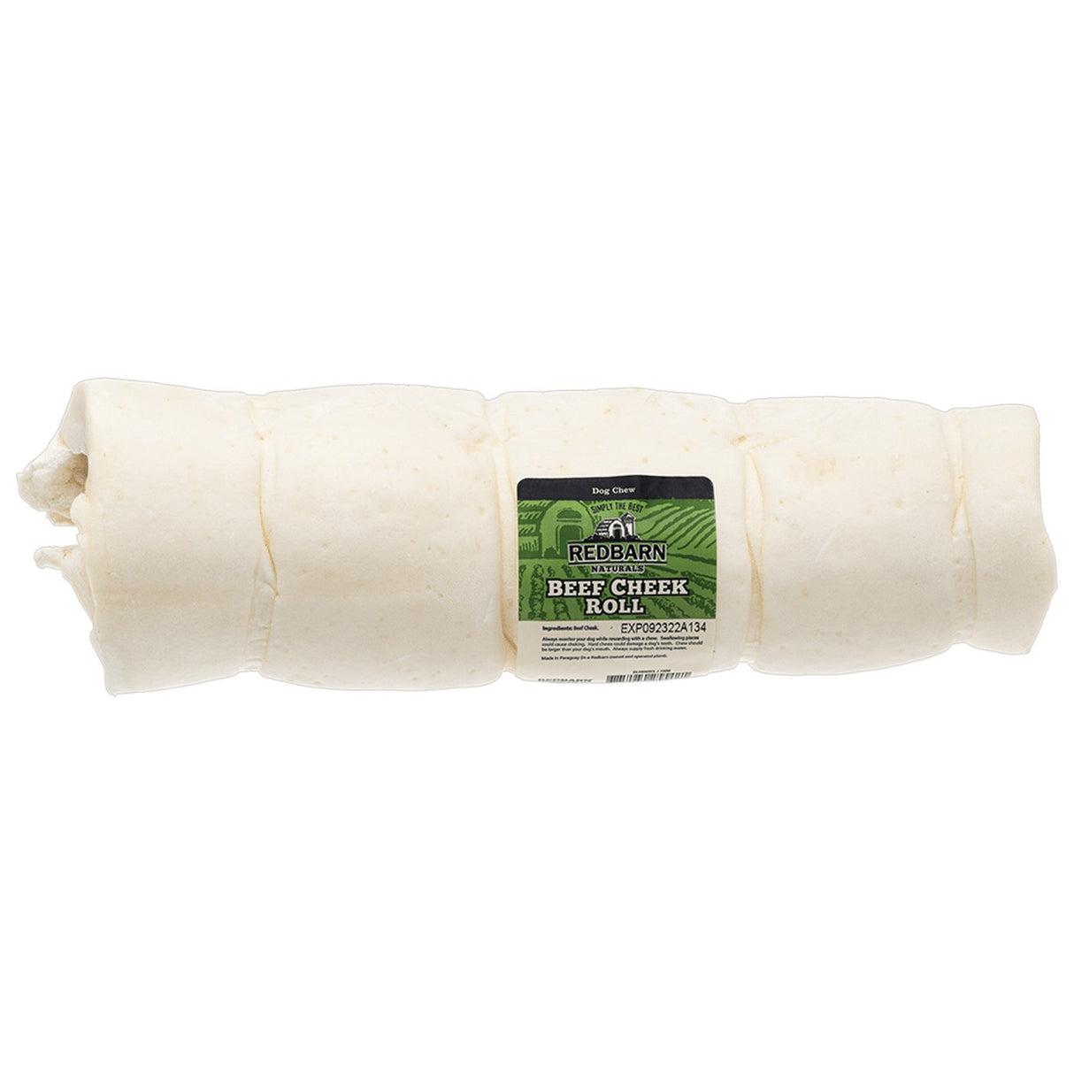 Rouleau de joues de bœuf Redbarn à mâcher pour chien