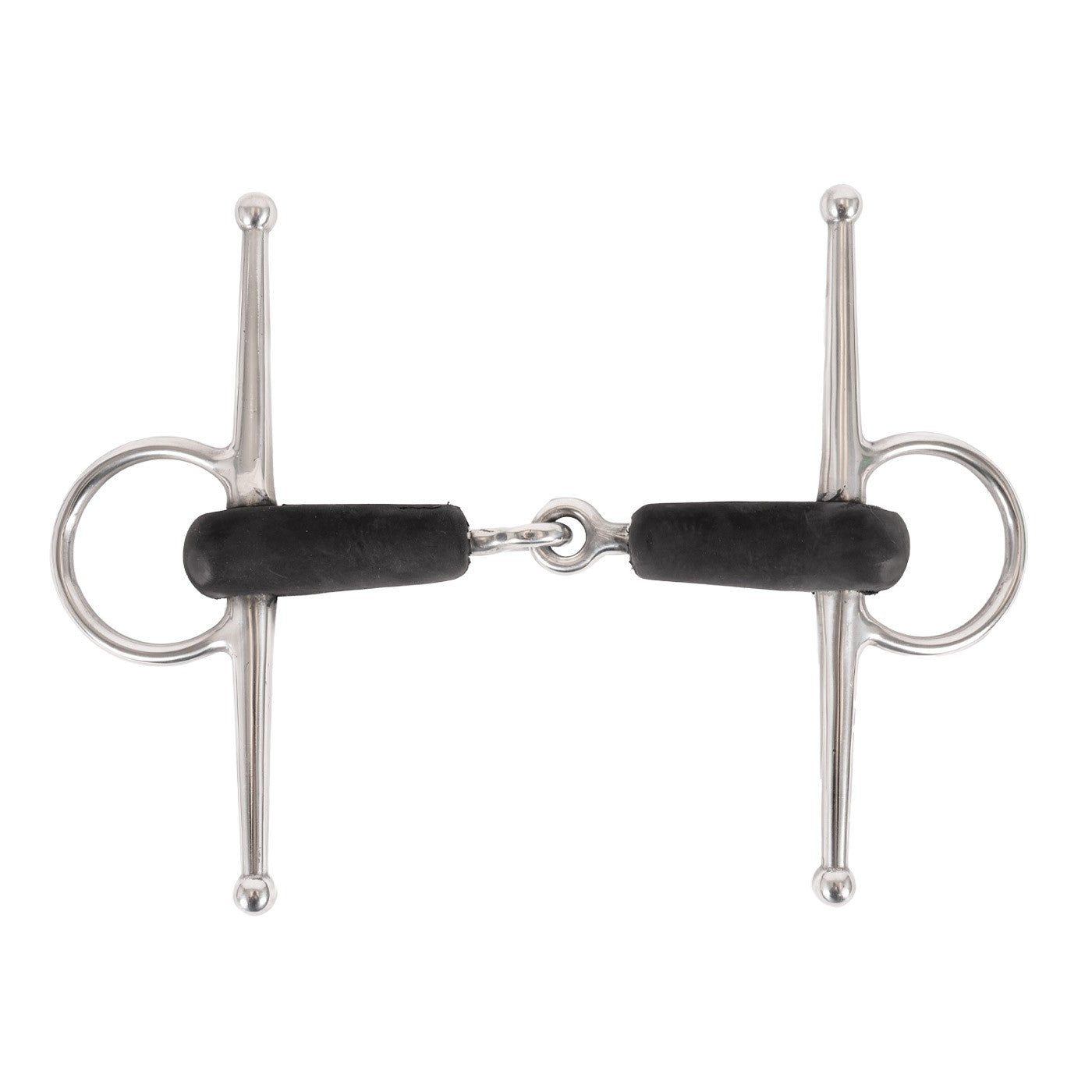 EvoEq Full Cheek Rubber Snaffle Bit
