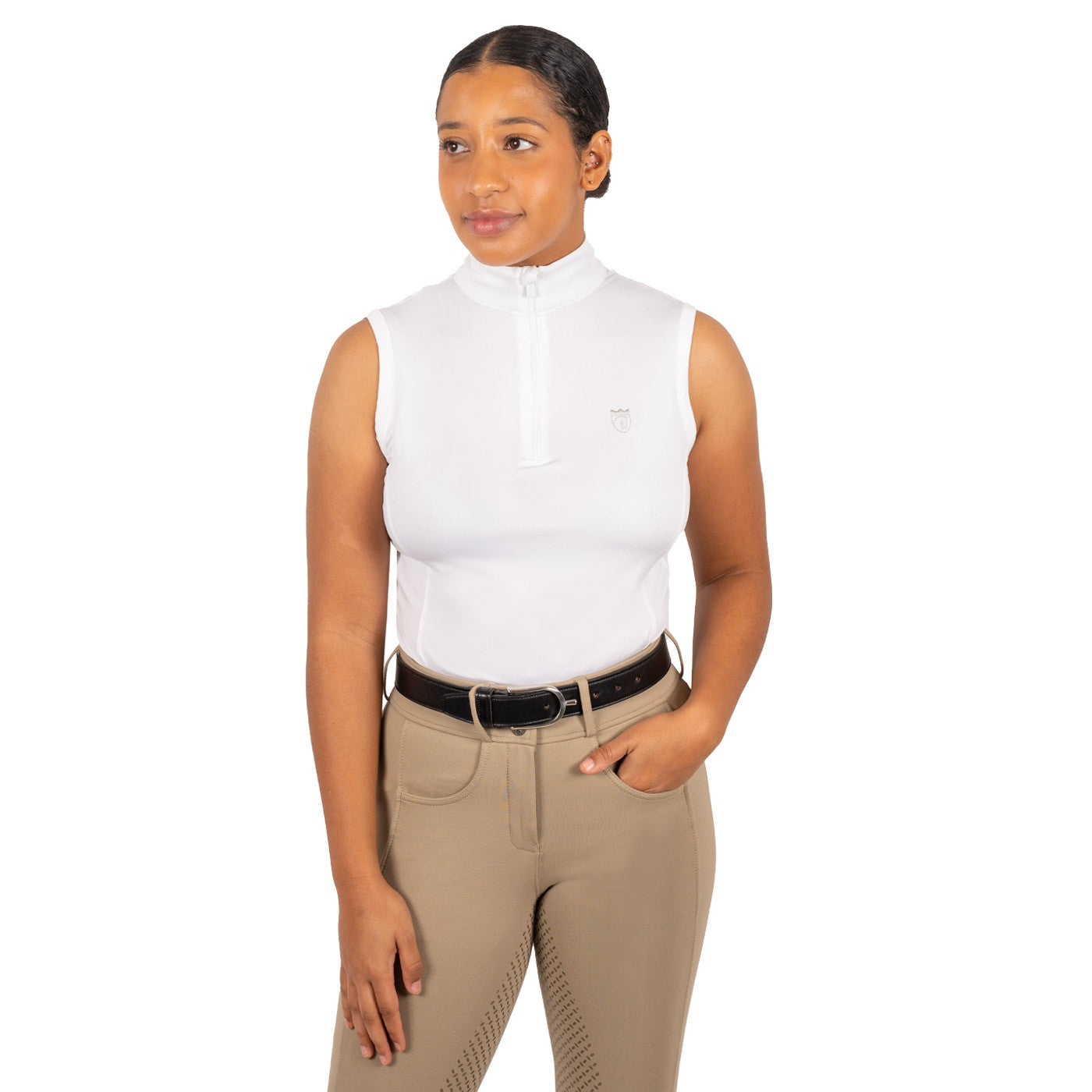 Chemise de concours sans manches Elation Platinum Portia