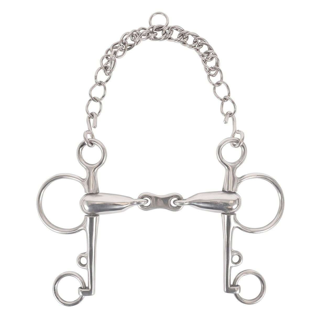 EvoEq Hollow Mouth French Link Pelham Bit