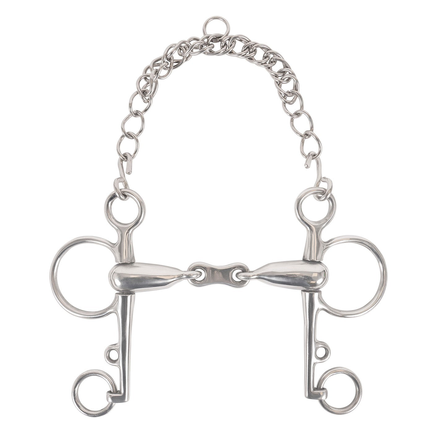 EvoEq Hollow Mouth French Link Pelham Bit