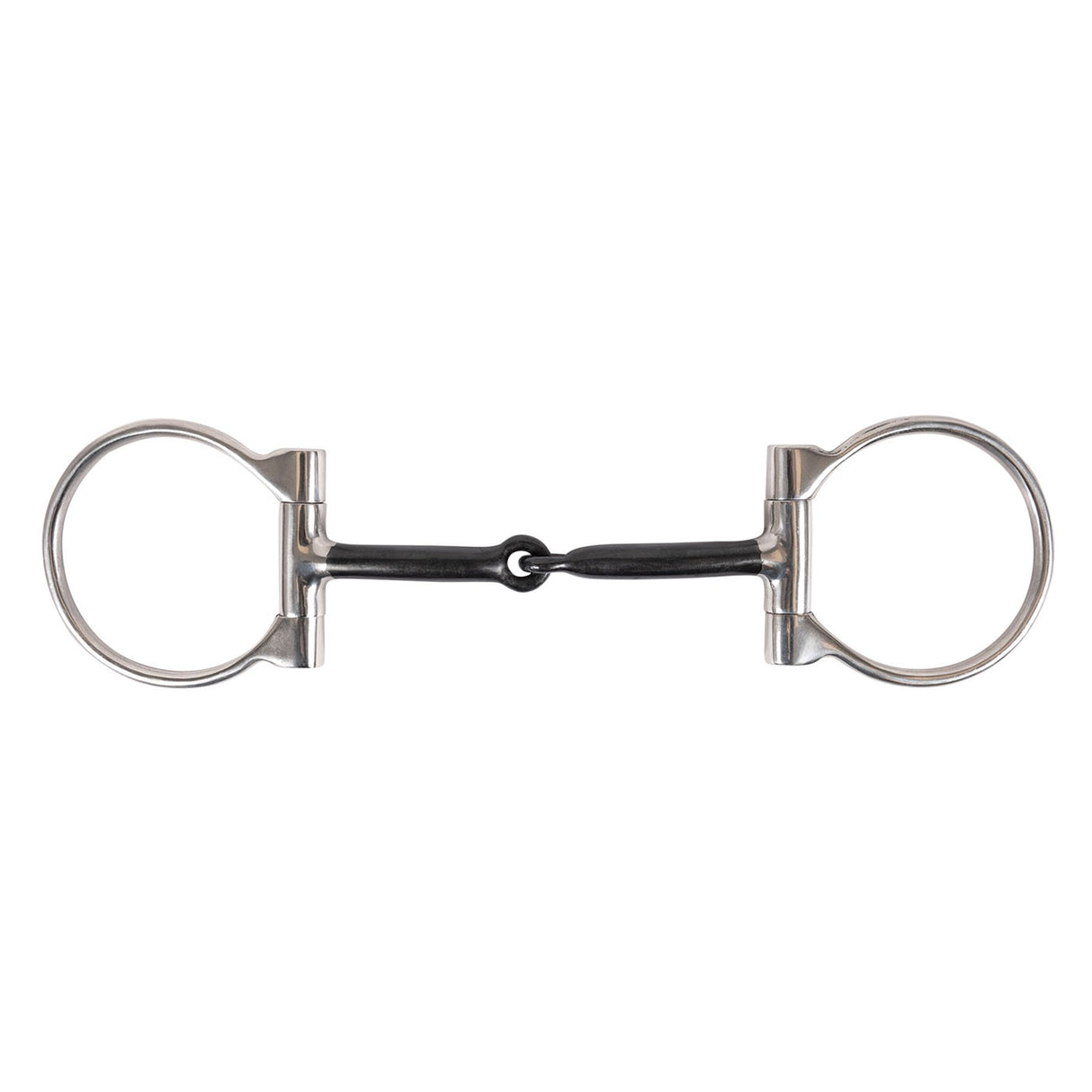 Metalab Fixed Ring Sweet Iron Snaffle W/ Copper Inlay