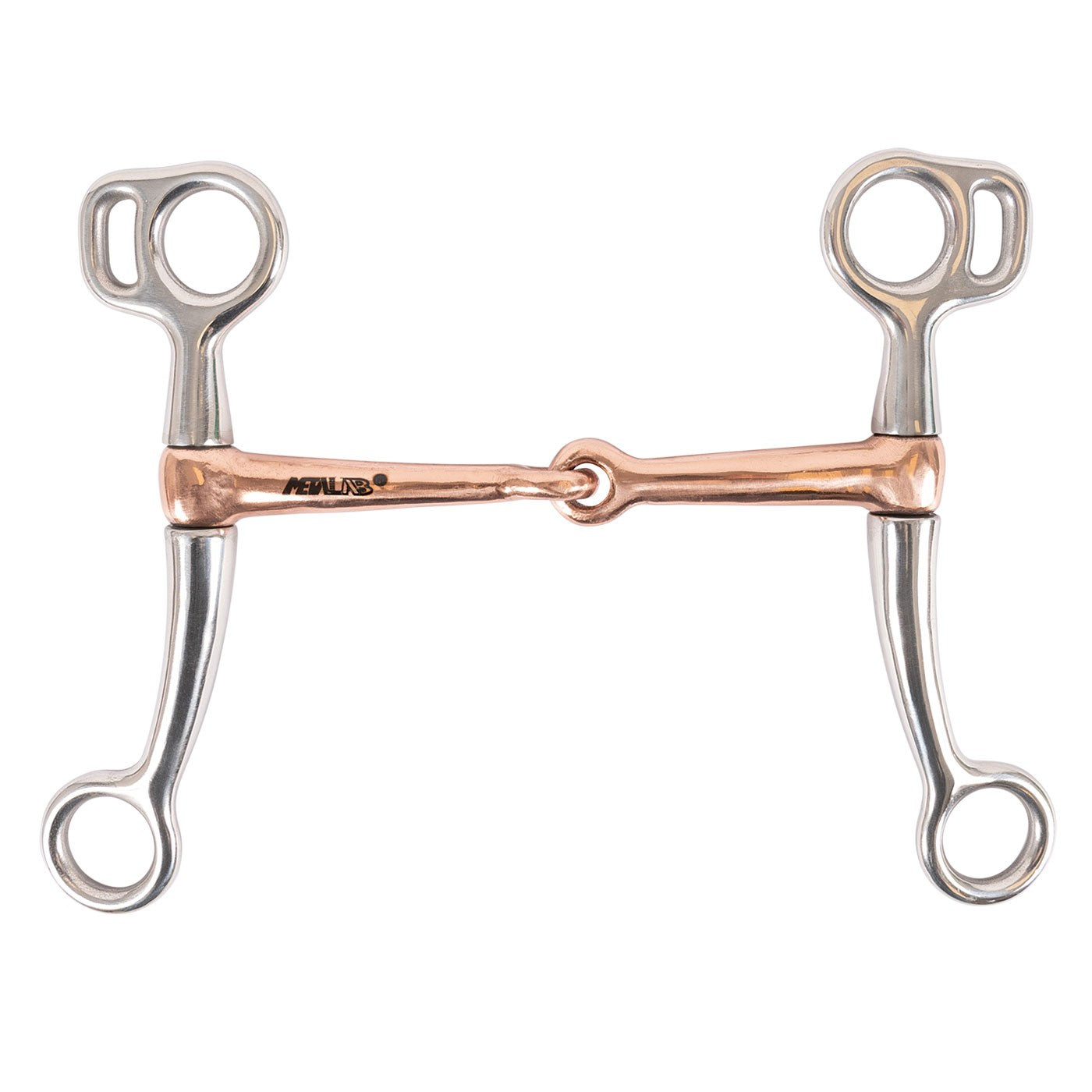 Metalab Tom Thumb Bit W/ Copper Mouth & 15 cm Cheeks