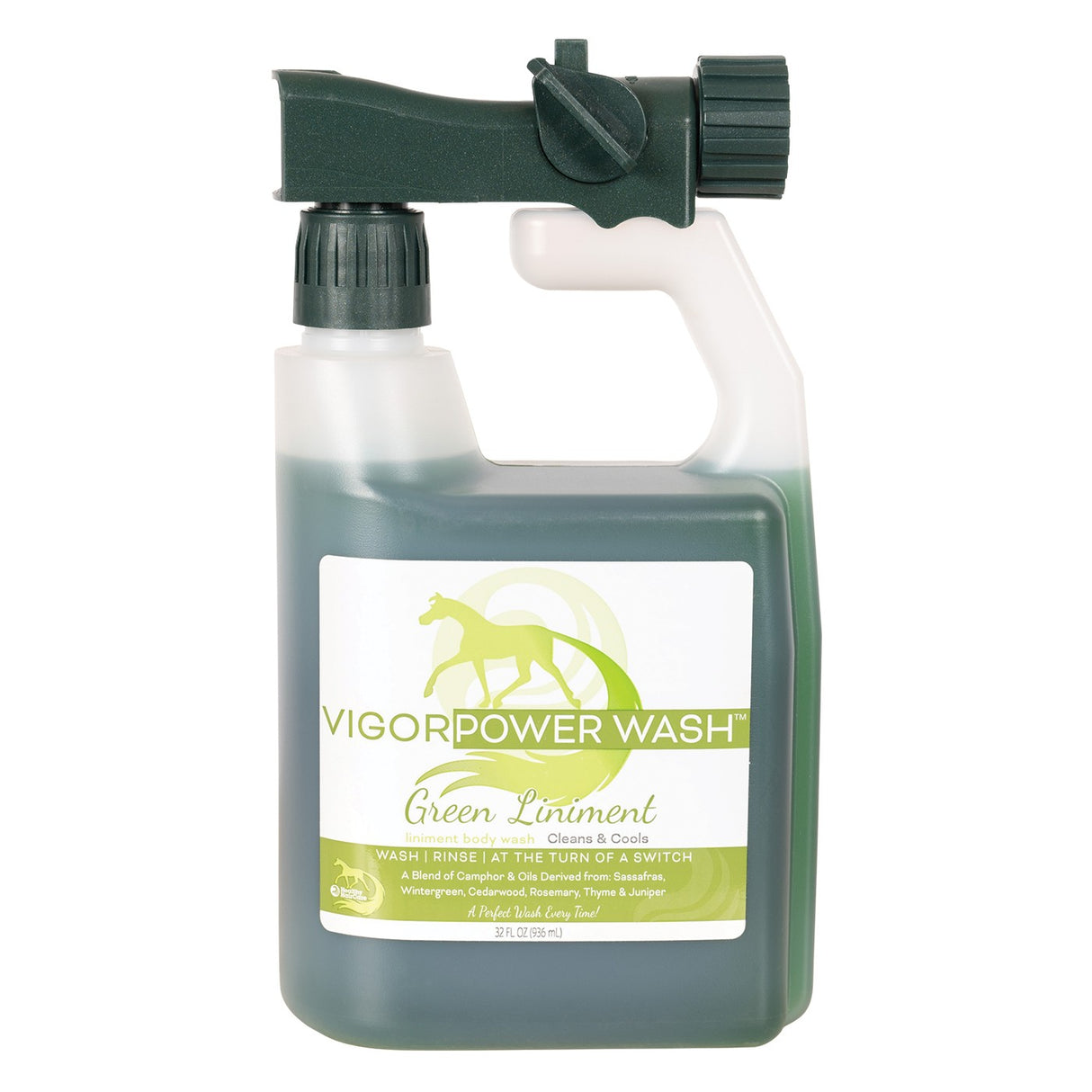 Liniment nettoyant puissant Vigor pour cheveux sains, 946 ml