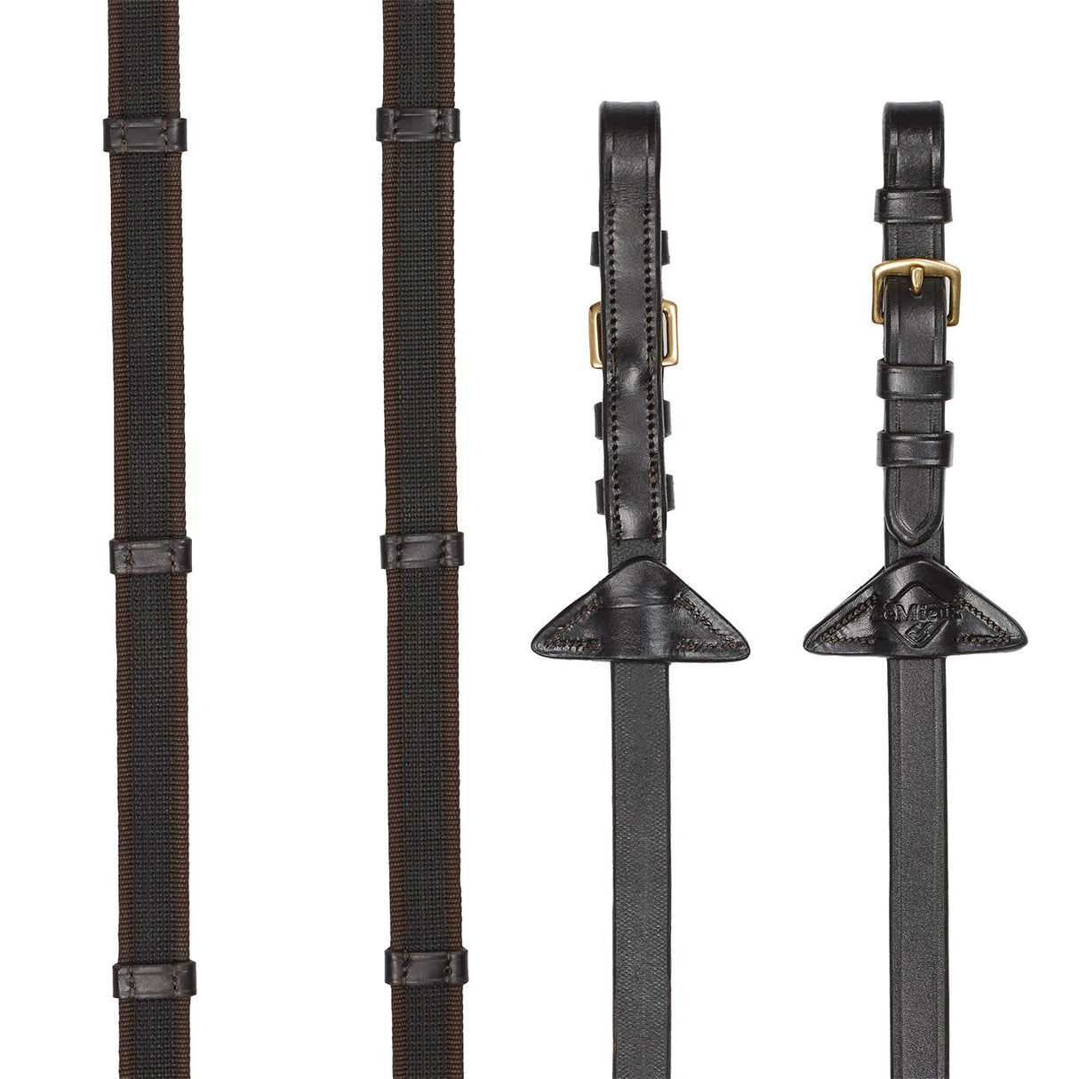 LeMieux Rubber Grip Continental Reins