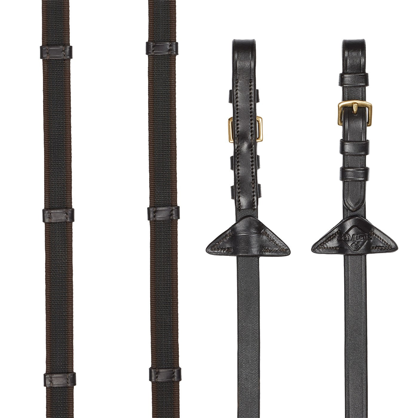 LeMieux Rubber Grip Continental Reins