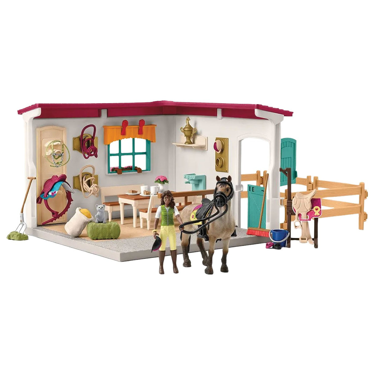 Extension de la sellerie du Schleich Horse Club