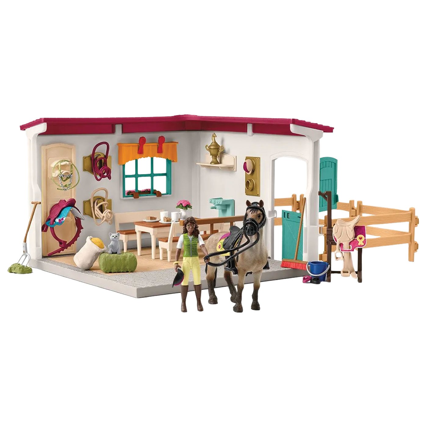 Extension de la sellerie du Schleich Horse Club