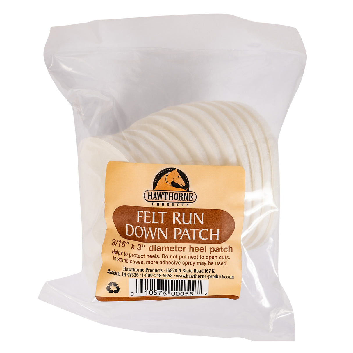Hawthorne Felt Rundown Patches