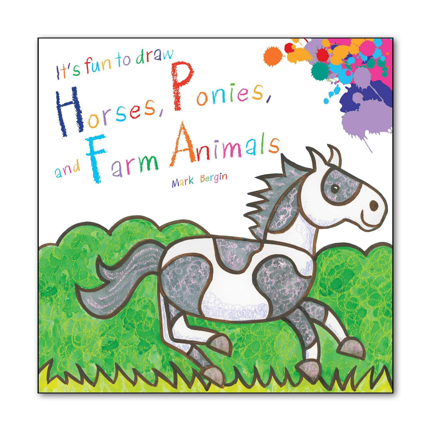 C'est amusant de dessiner des poneys et des chevaux