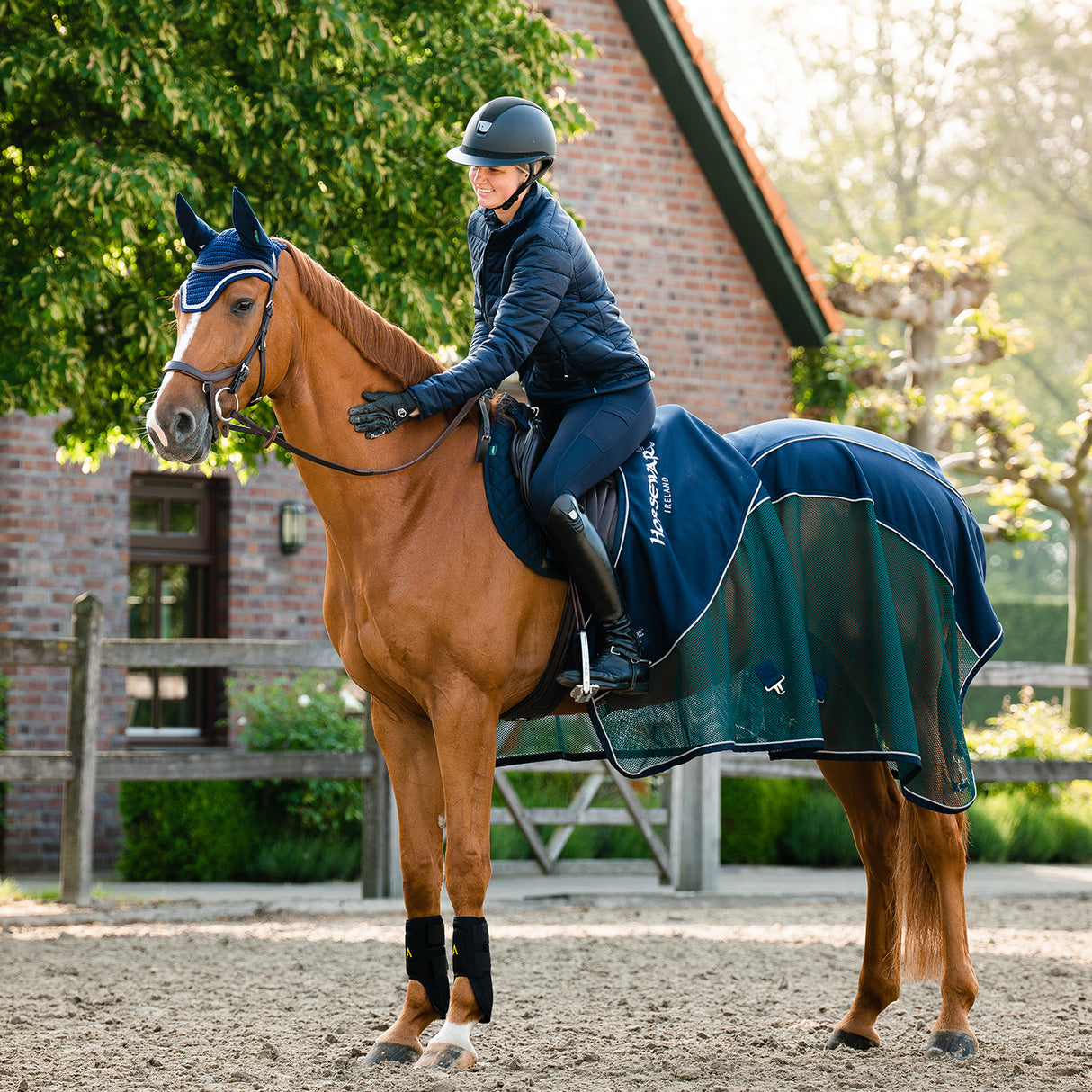 Couverture de refroidissement de sport Horseware Signature