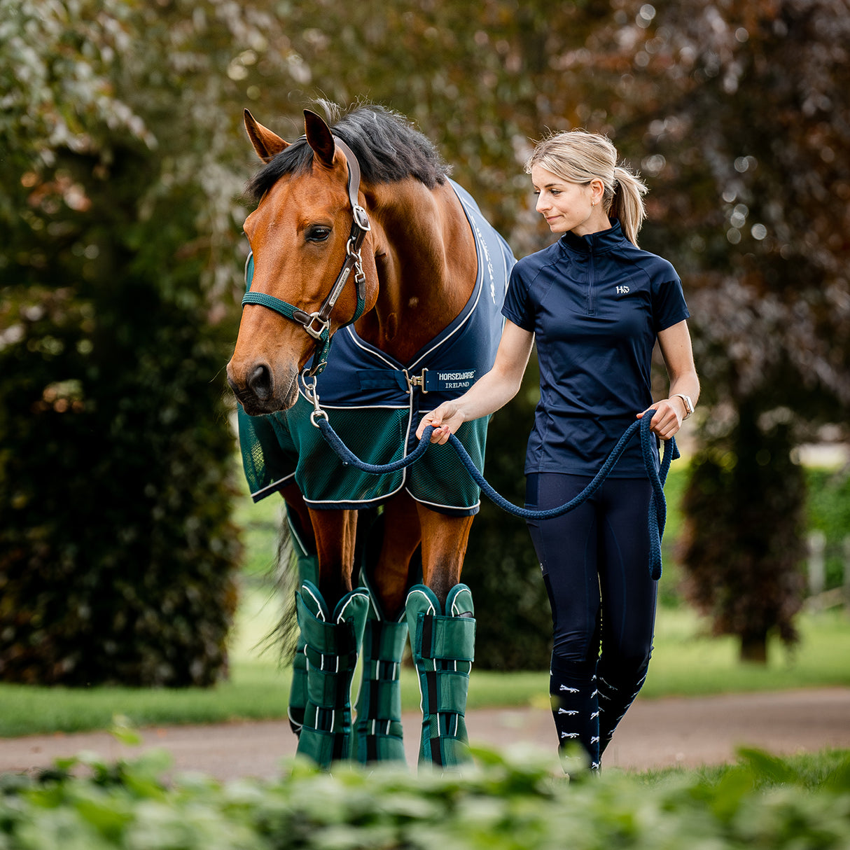 Couverture de refroidissement de sport Horseware Signature