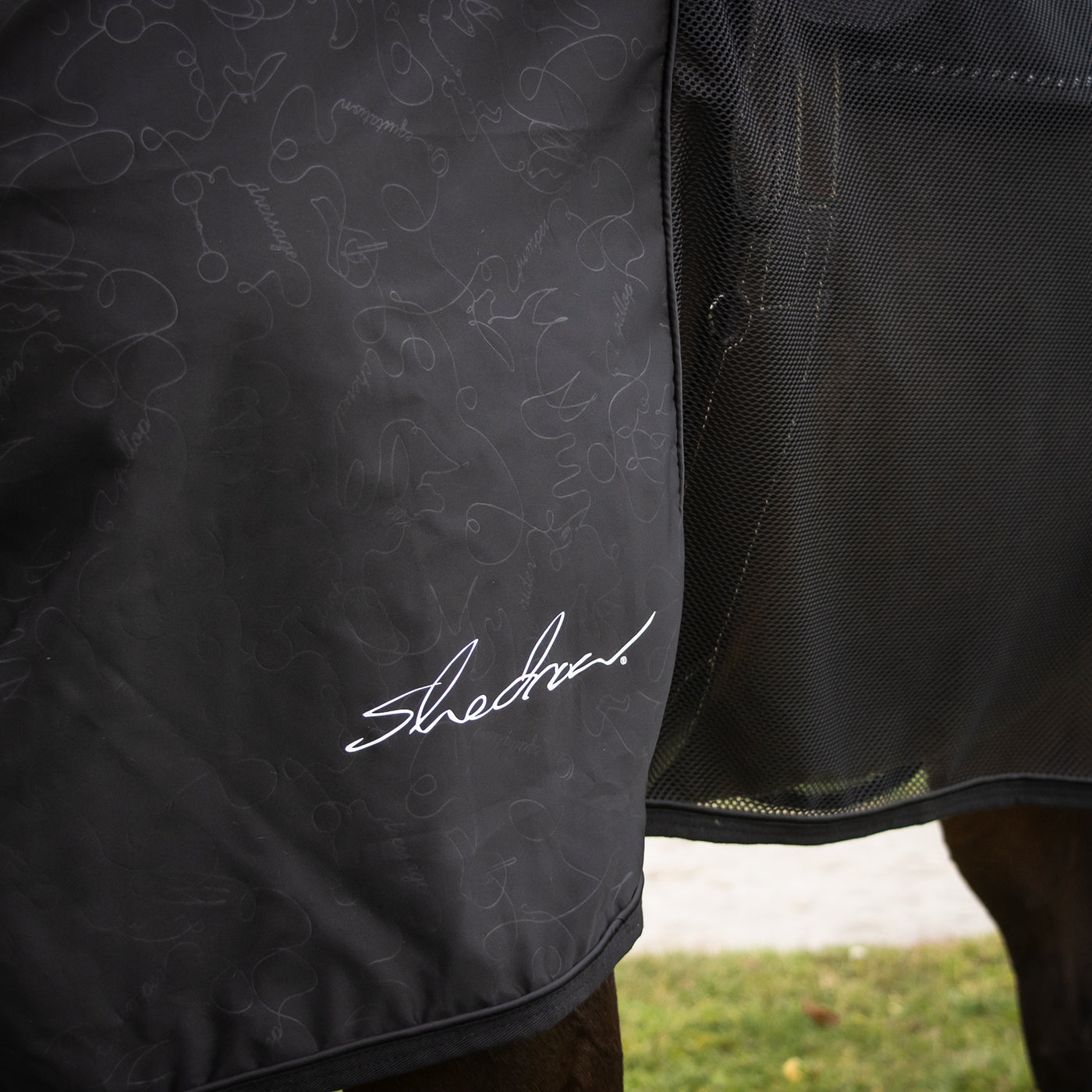 Shedrow Onyx Scrim Sheet