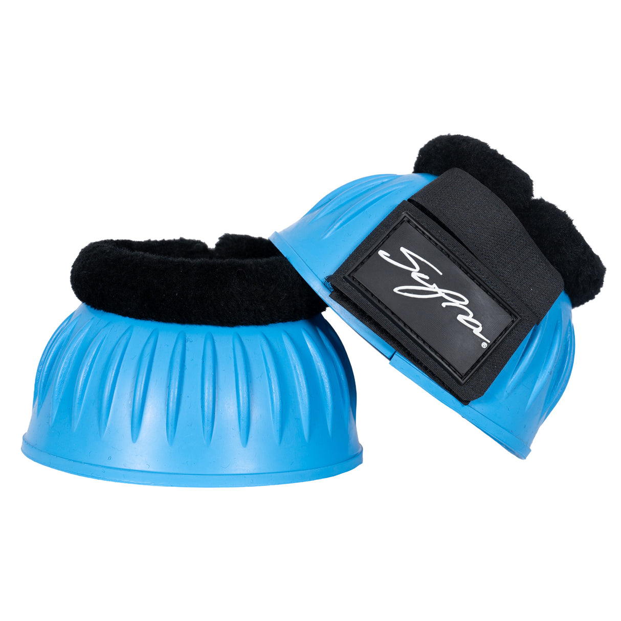 Cloches Supra 210 en caoutchouc nervuré avec bordure en fourrure et Velcro
