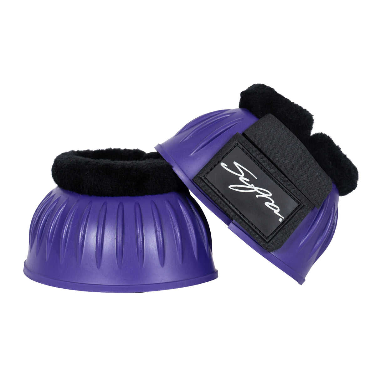 Cloches Supra 210 en caoutchouc nervuré avec bordure en fourrure et Velcro