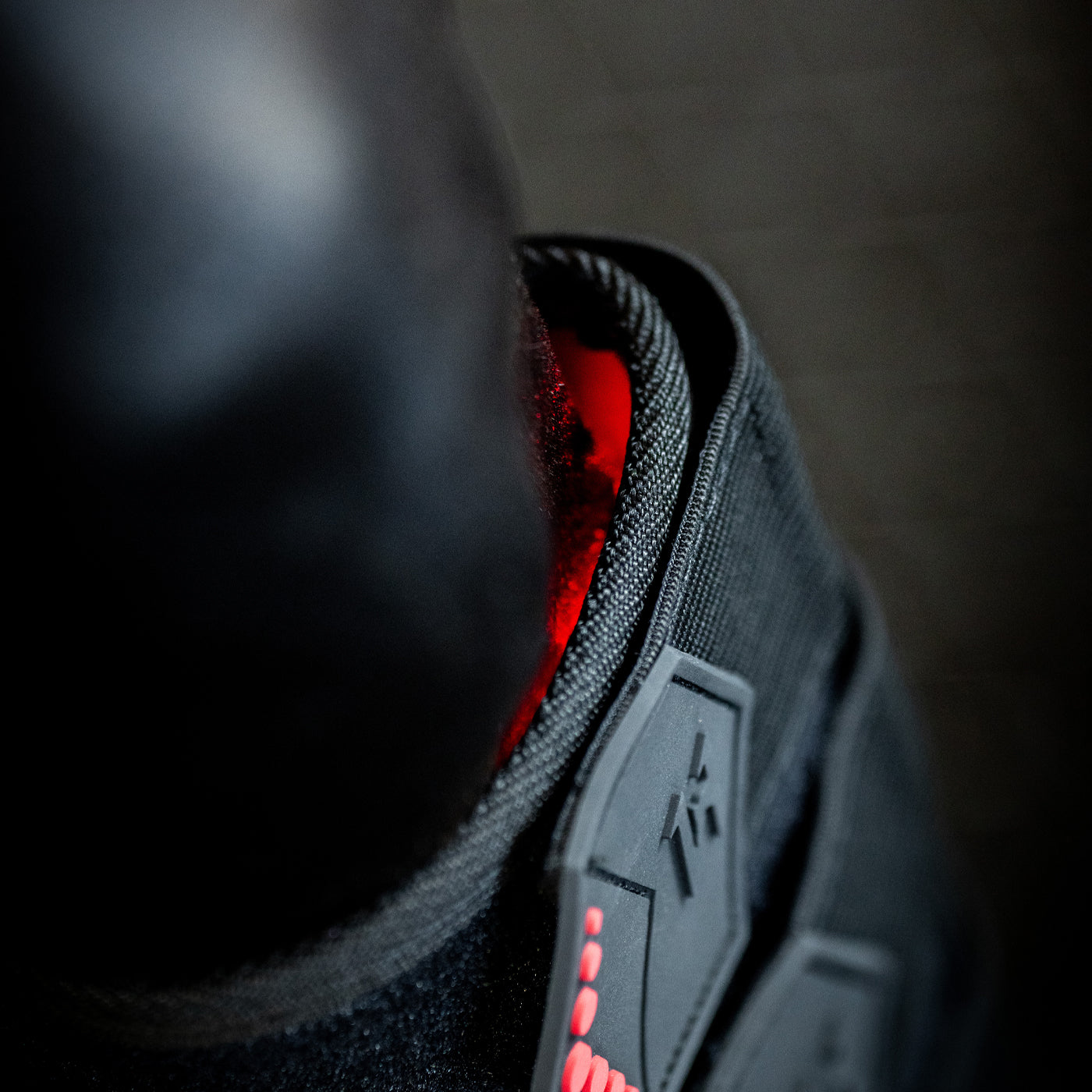 Bandage de jambe gauche Horseware à lumière rouge LED
