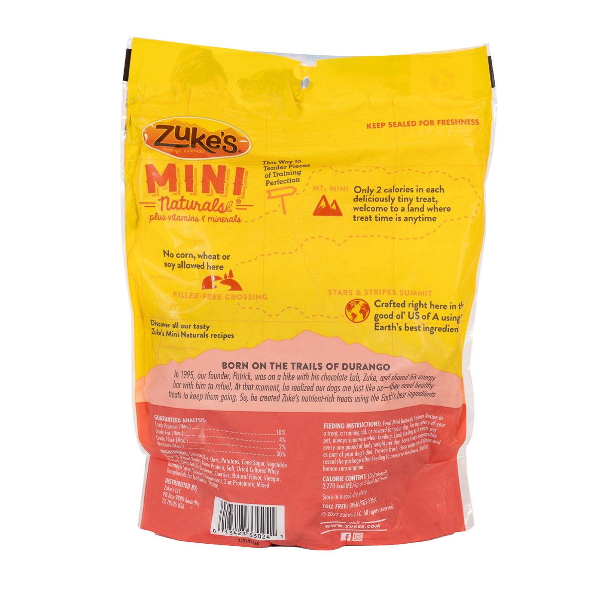 Friandises pour chiens au saumon Mini Naturals de Zuke's 453 g