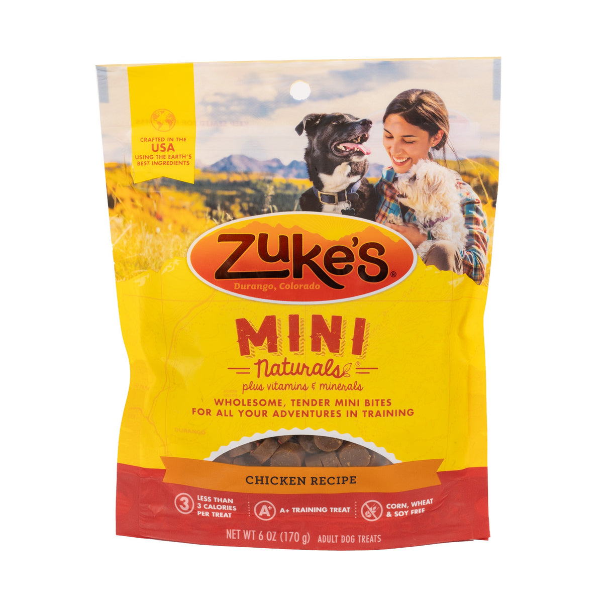 Friandises pour chiens au poulet Mini Naturals de Zuke's 170 g