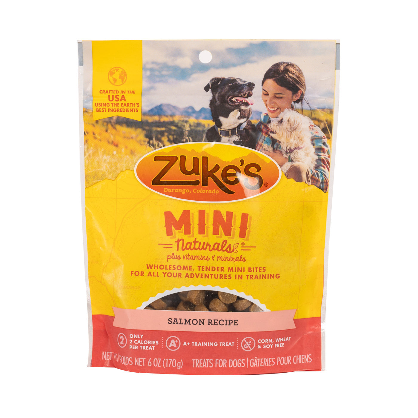 Zuke's Mini Naturals Salmon Dog Treats 170 g