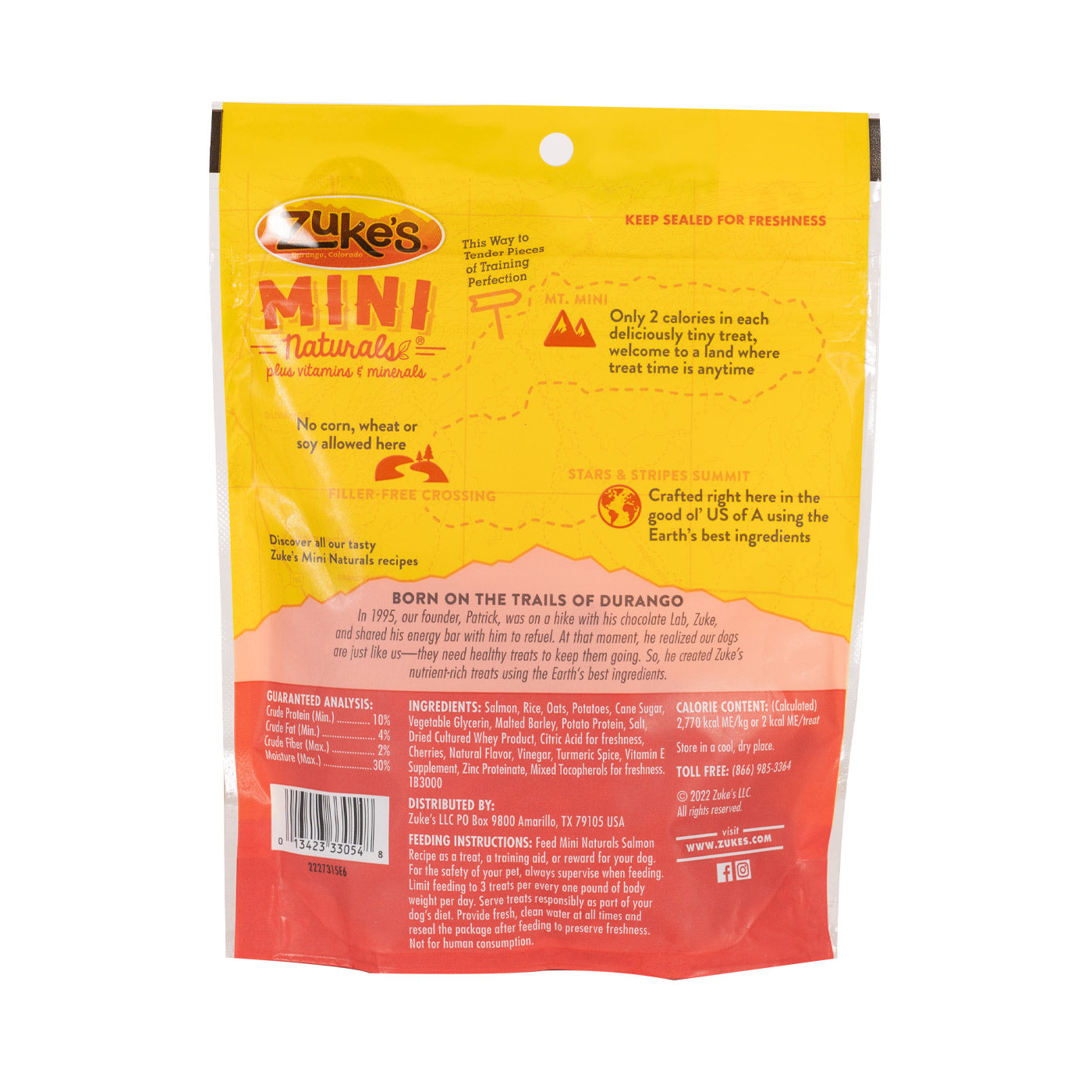 Zuke's Mini Naturals Salmon Dog Treats 170 g