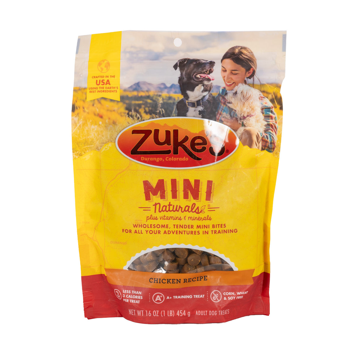 Friandises pour chiens au poulet Mini Naturals de Zuke's 453 g