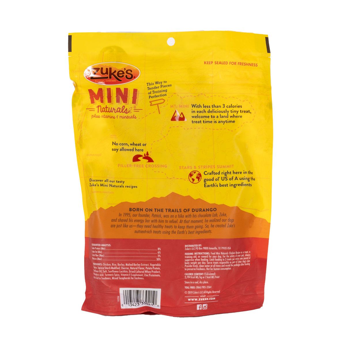 Friandises pour chiens au poulet Mini Naturals de Zuke's 453 g