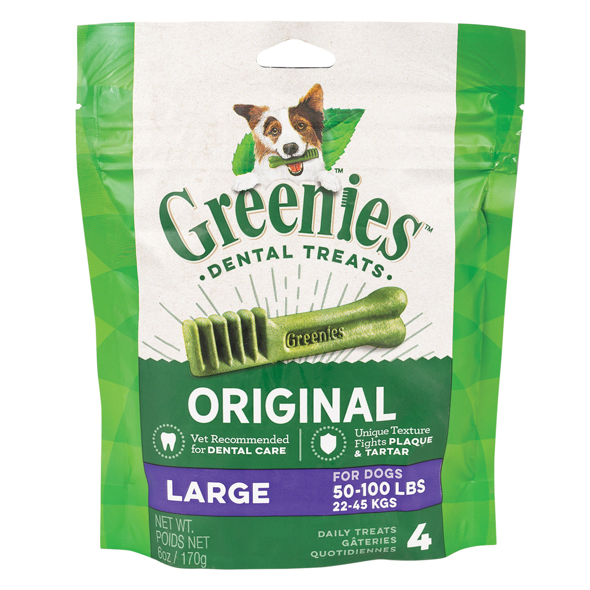 Greenies Mini Treat Pak Large Dog Treats 170 g