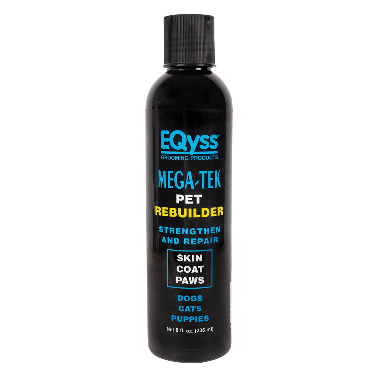 Gel reconstructeur de pelage pour animaux de compagnie Eqyss Mega Tek 236 ml