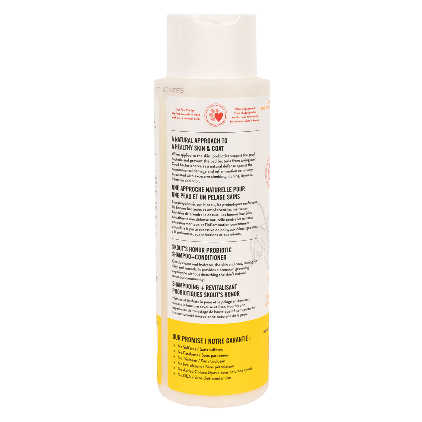 Skout's Honor Honeysuckle Probiotic Shampoo Plus Conditioner 473 mL