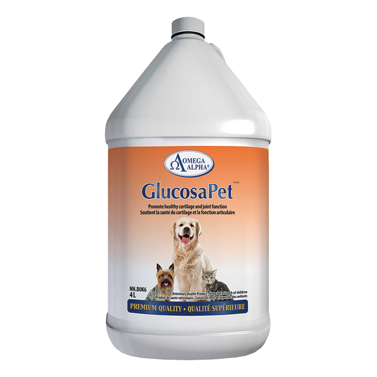 Omega Alpha GlucosaPet Pet Supplement 4 L