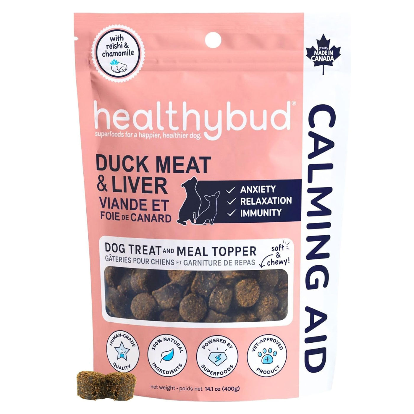 Healthybud Calming Aid Dog Supplement 400 g