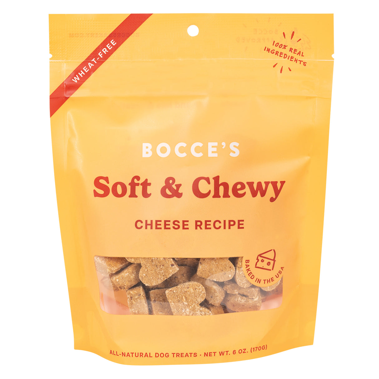 Friandises pour chiens au fromage tendres et moelleuses de Bocce's Bakery 170 g