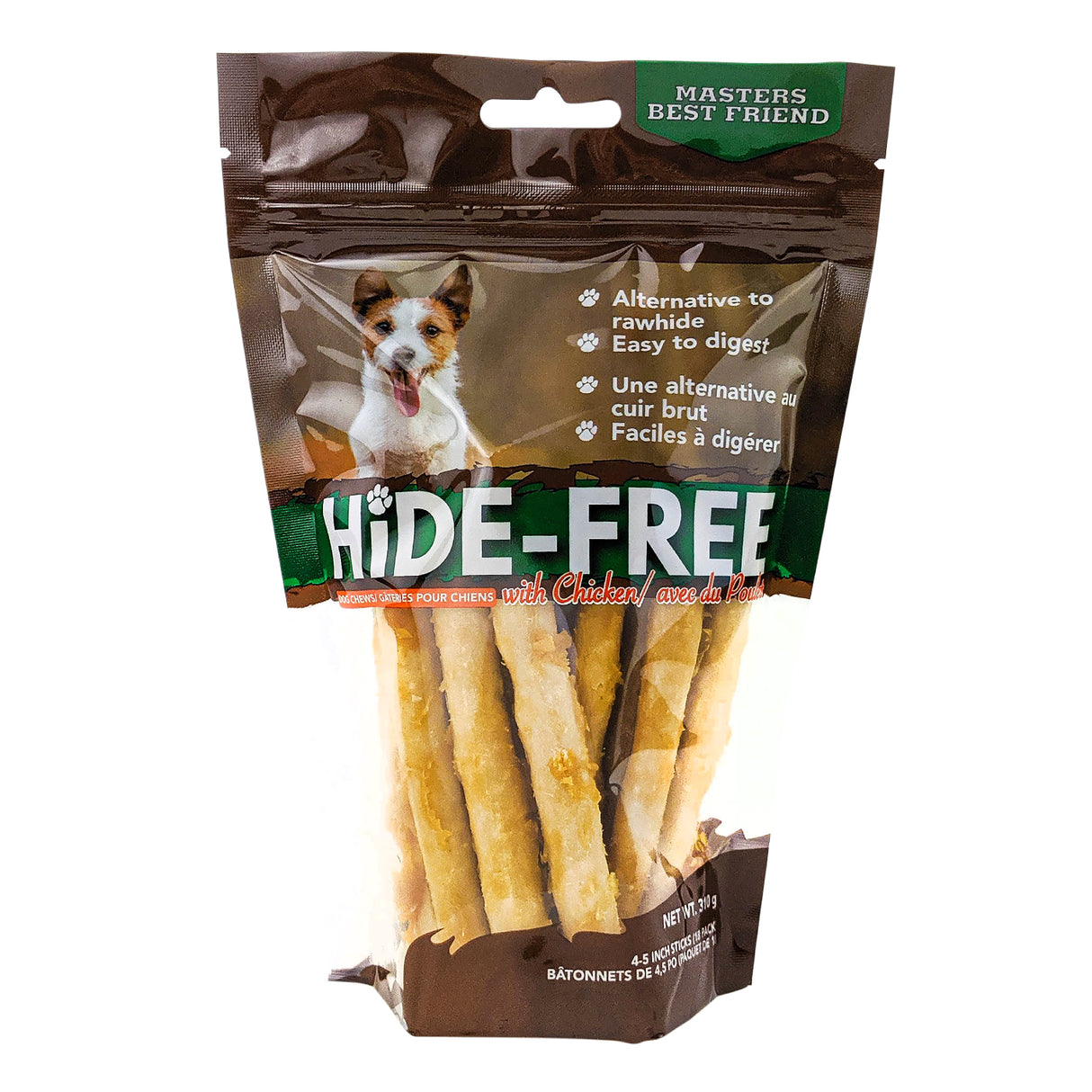 Masters Best Friend Chicken Hide Free Sticks Dog Chews 12 cm - 18 Pack