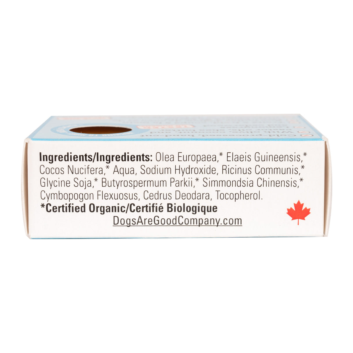 Dogs Are Good Co. Clean & Shiny Lemongrass Shampoo Bar 92 g