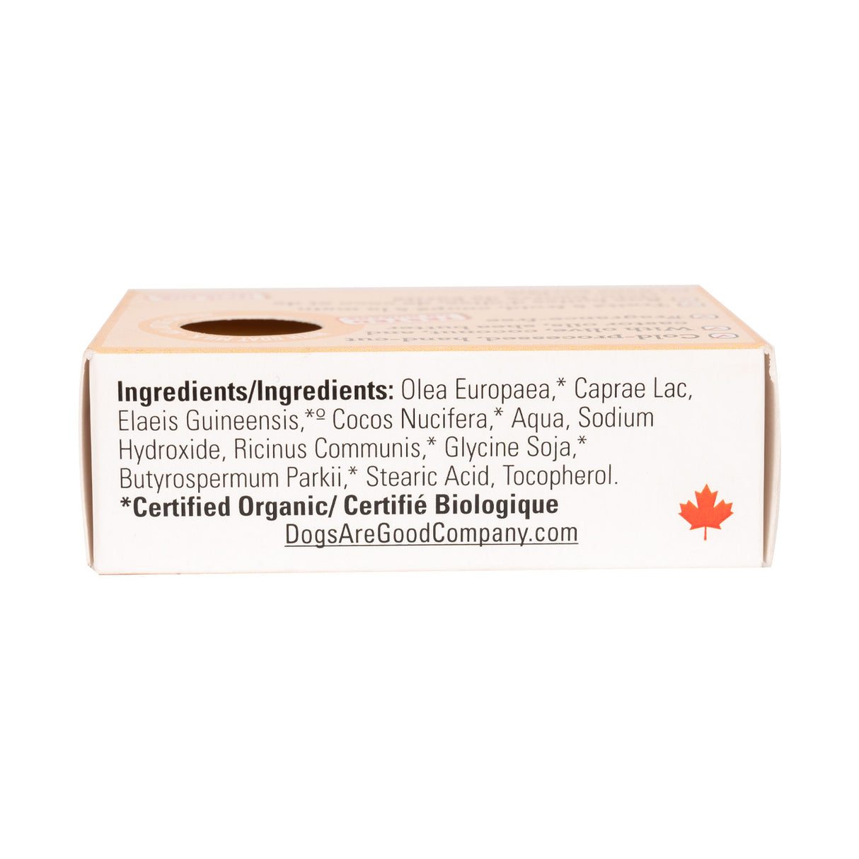 Dogs Are Good Co. Barre de shampooing doux au lait de chèvre 92 g