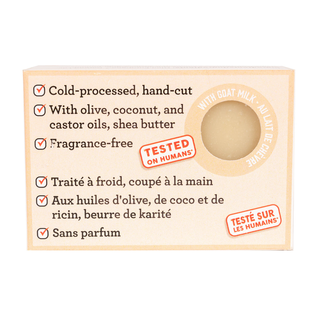 Dogs Are Good Co. Barre de shampooing doux au lait de chèvre 92 g