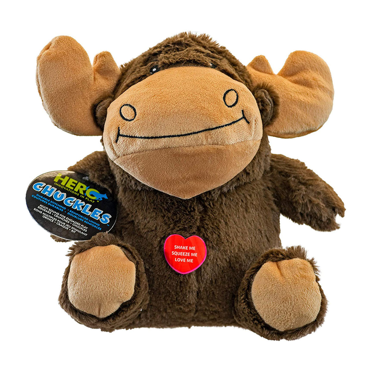 Hero Dog Toy Chuckles Moose 2.0