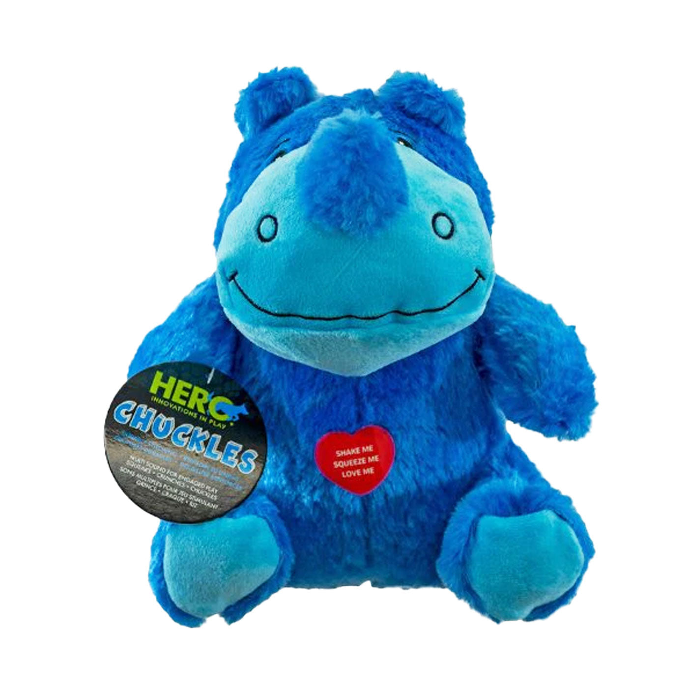 Hero Dog Toy Chuckles Rhino 2.0