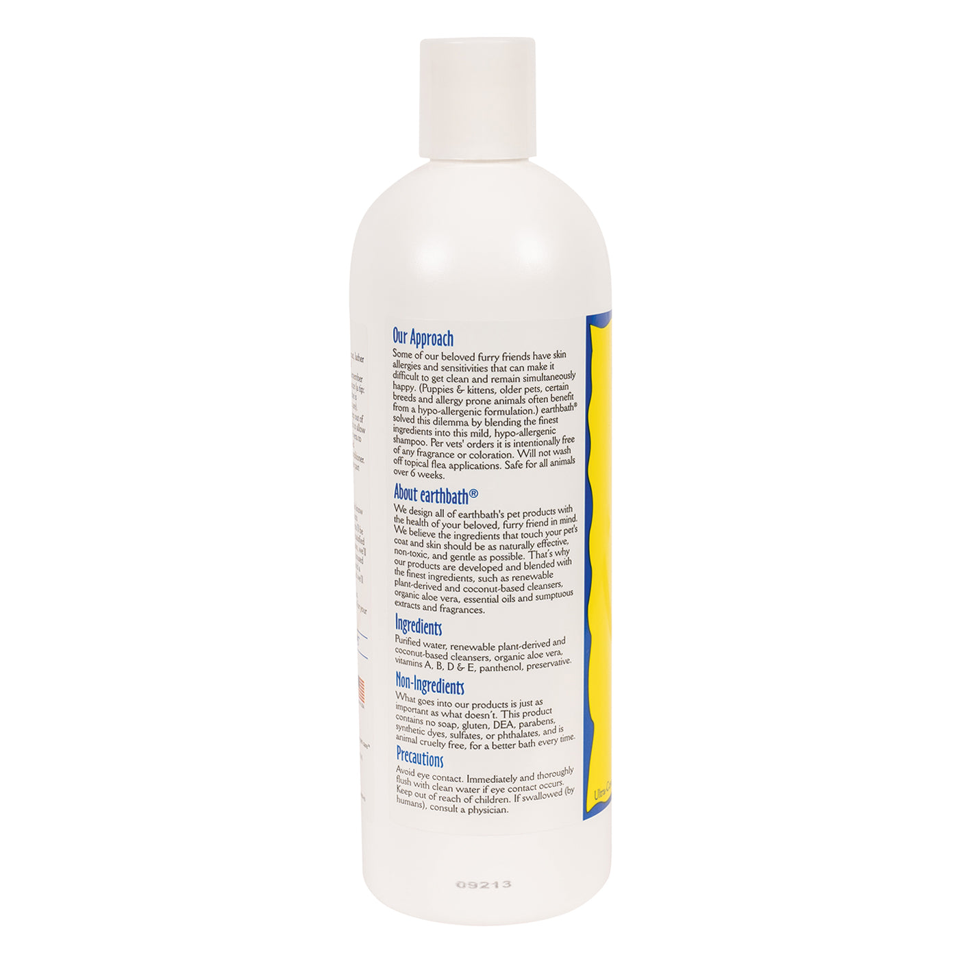 Shampooing hypoallergénique Earthbath 472 mL