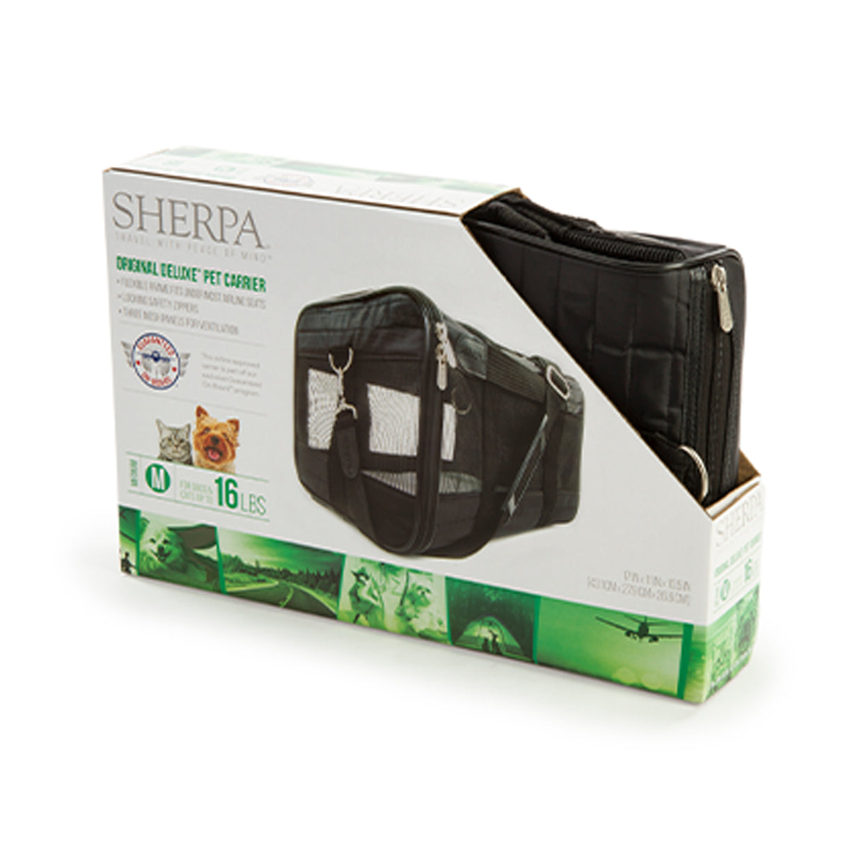 Cage portative pour chiens moyens Original Sherpa Deluxe