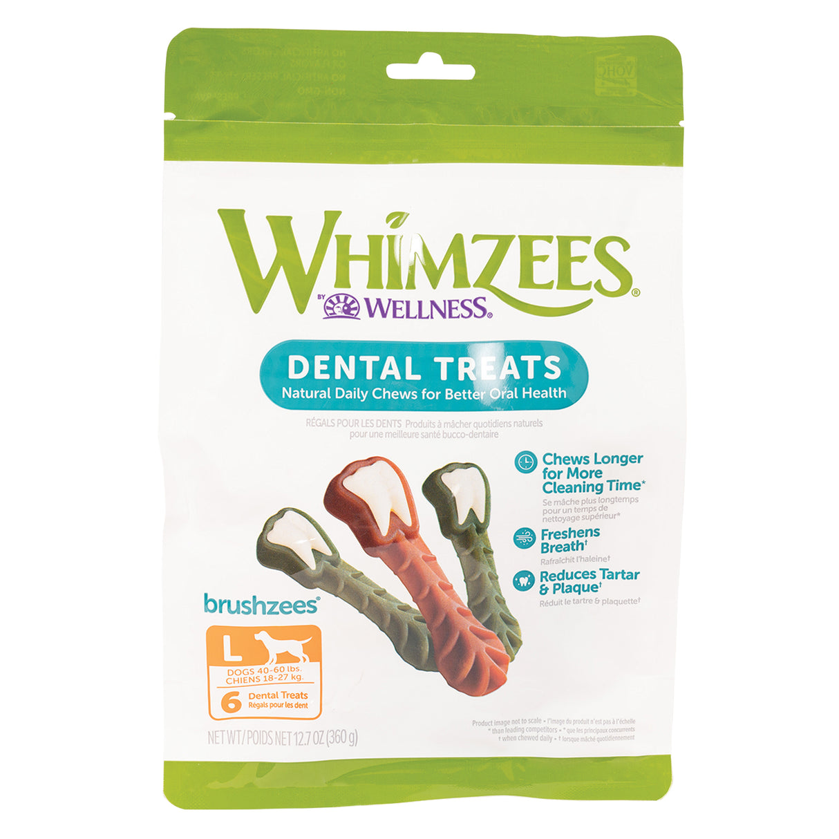 Whimzees Toothbrush Star Value Pouch