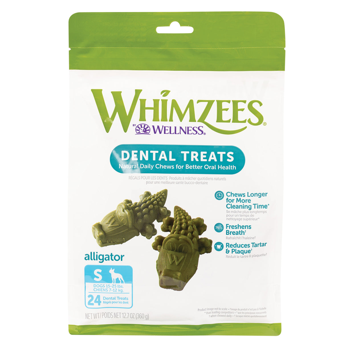 Whimzees Alligator Value Pouch 360 g