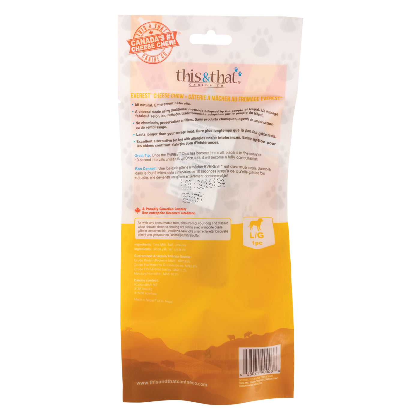 This & That Everest Dog Chew