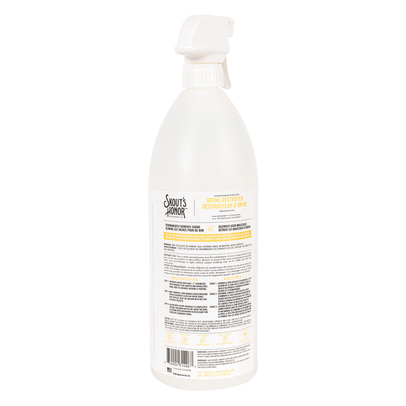 Destructeur d'urine Skout's Honor 1035 mL