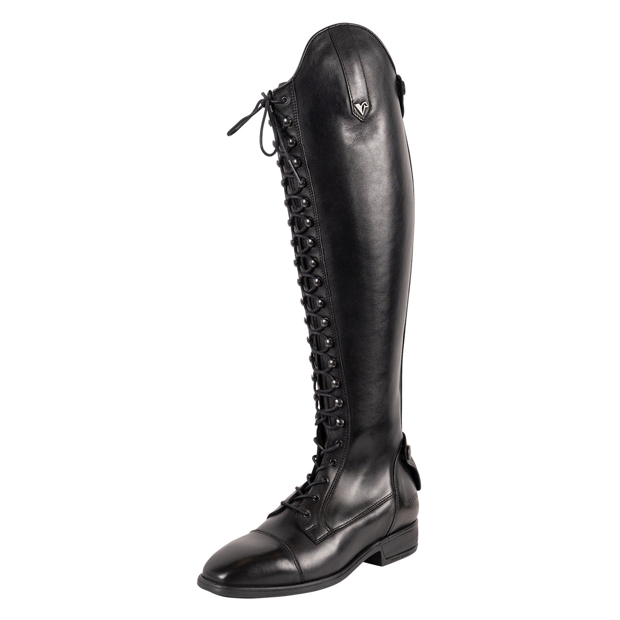 Vastana Stivali Movi Lace-up Tall Boots