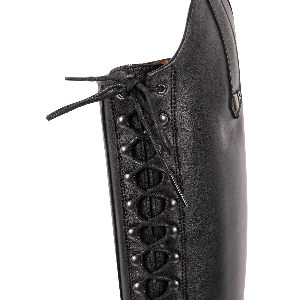 Vastana Stivali Movi Lace-up Tall Boots