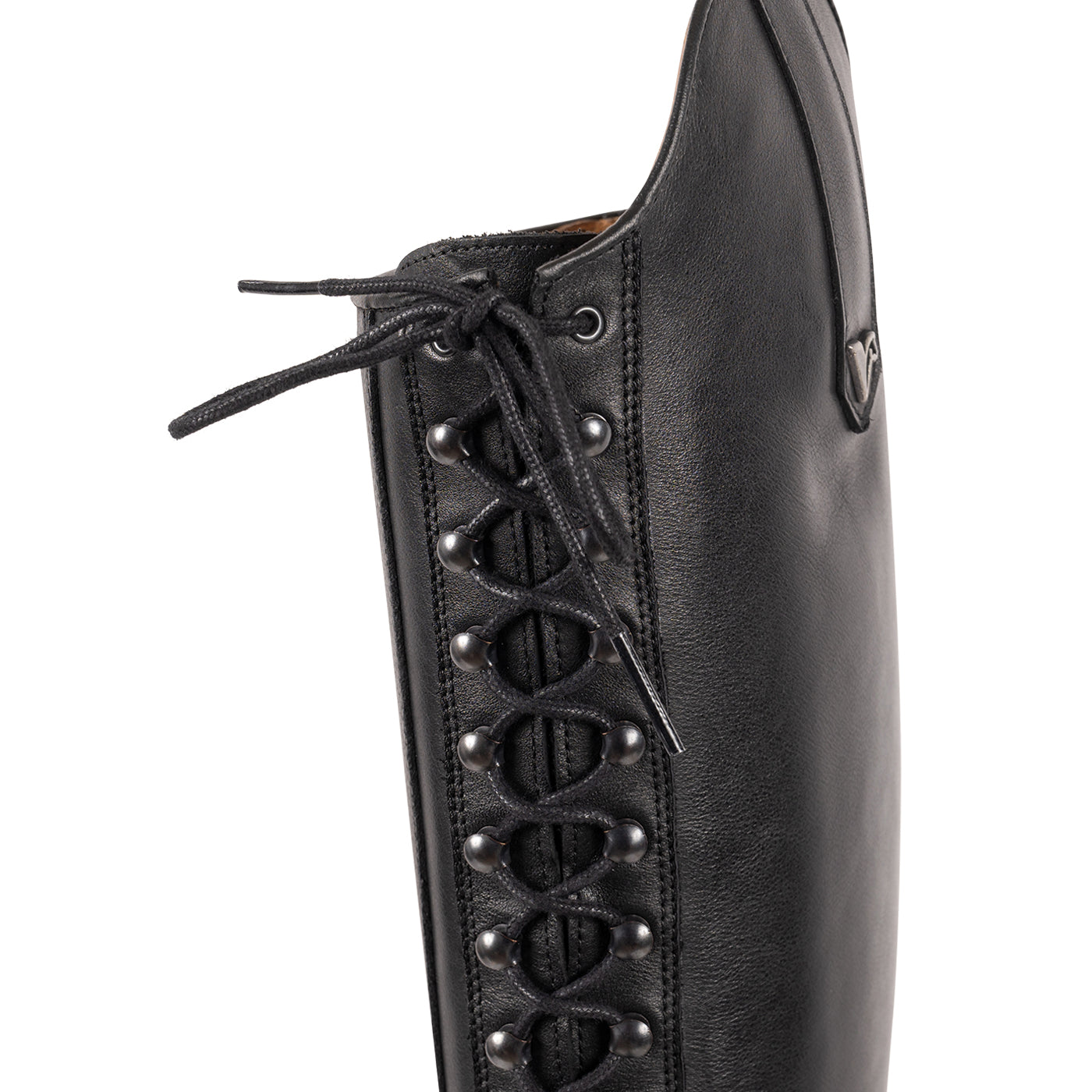 Vastana Stivali Movi Lace-up Tall Boots