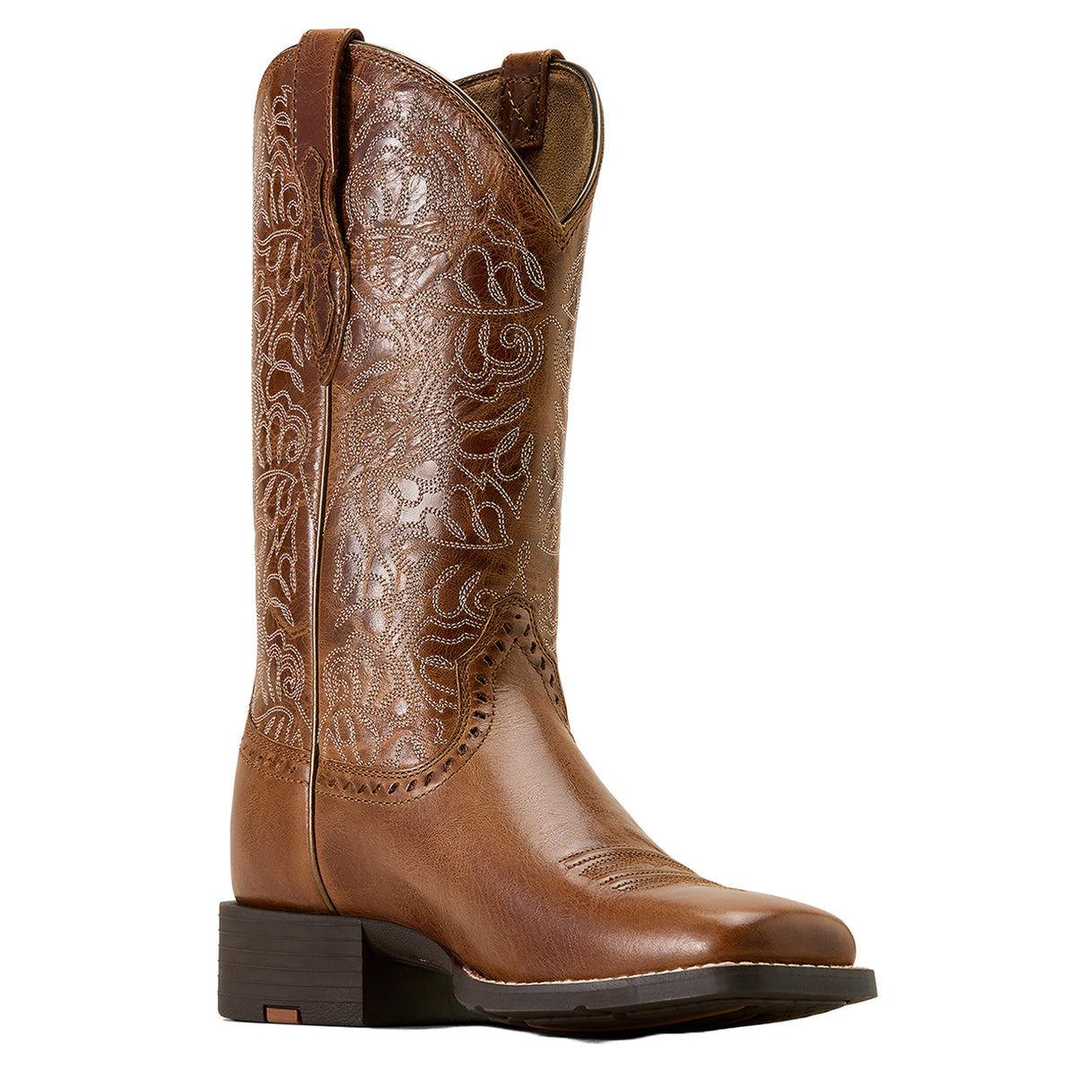 Bottes western Ariat Round Up Remuda à bout carré large