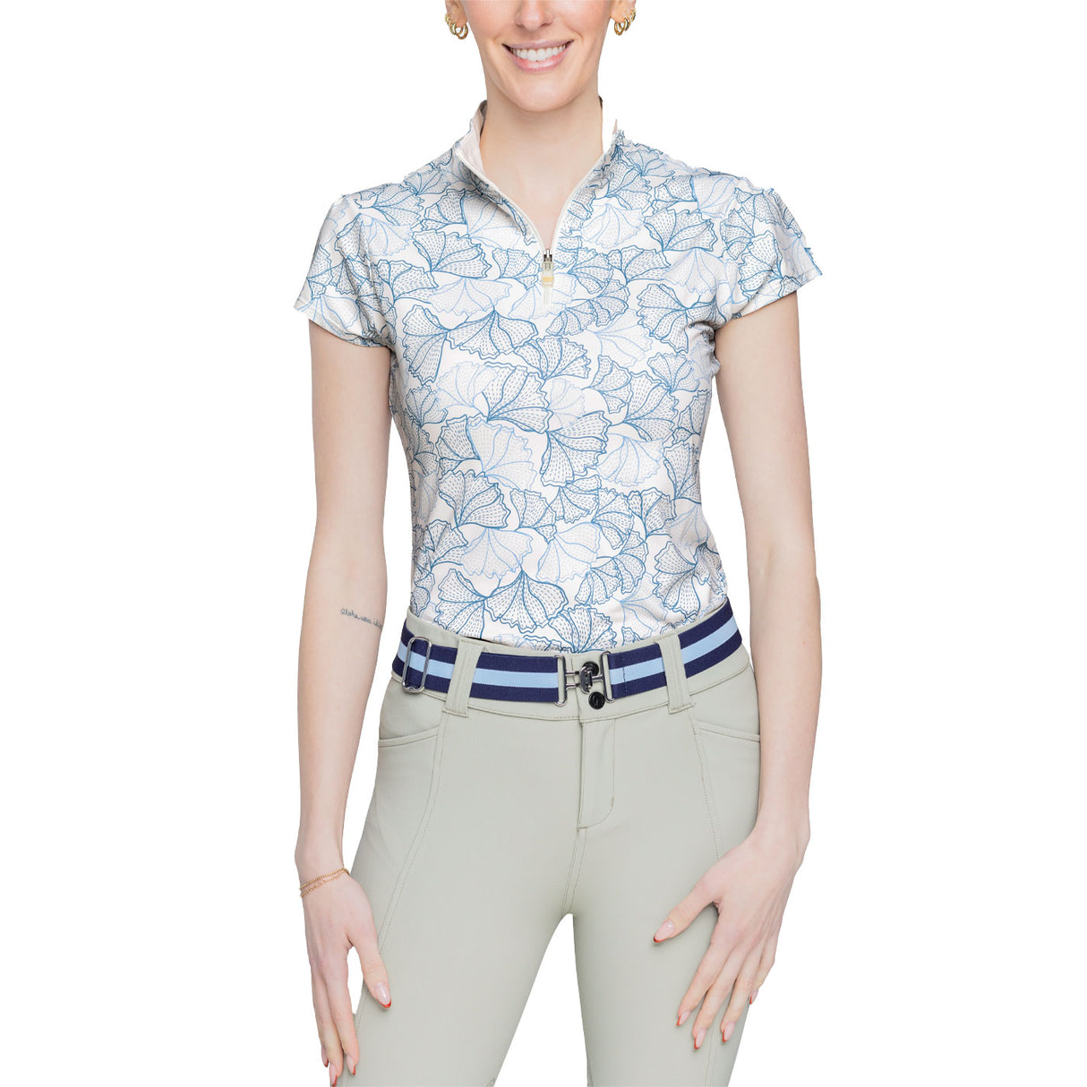 Kastel Danemark chemise imprimée à mancherons