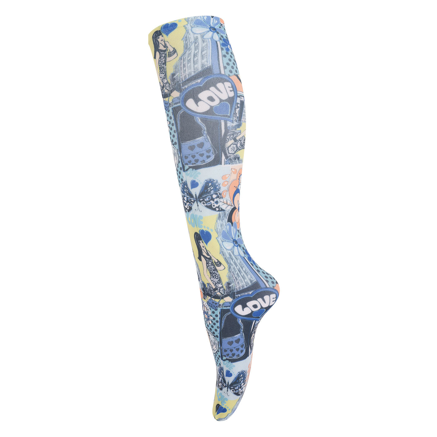 Patterned Boot Socks